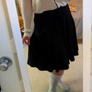 5 for $30 - Black circle skirt